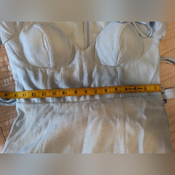 SAINTS+SECRETS MACEY DRESS STEEL BLUE - Picture 12 of 12